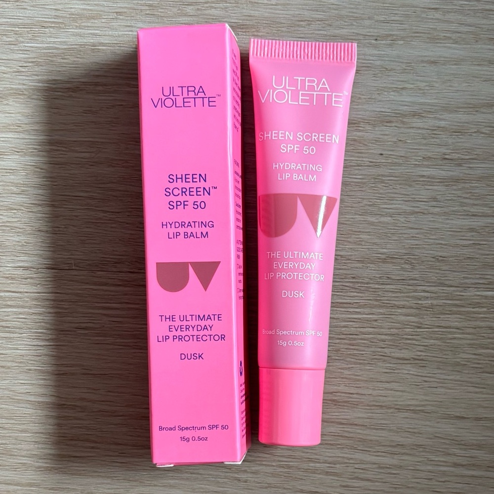 Ultraviolette Sheen Screen SPF 50 Hydrating Sunscreen Lip Balm - Dusk